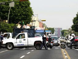 El representante de la Alianza de Camioneros considera que la mayor afectación fue para los usuarios del transporte.  /