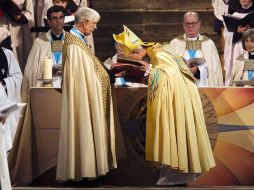 En su primer sermón como arzobispo de Canterbury, Welby se mostró optimista respecto al futuro de la fe cristiana. AFP /