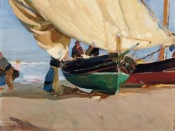 La pintura luminosa de Sorolla, en el Museo Nacional de San Carlos. ARCHIVO /
