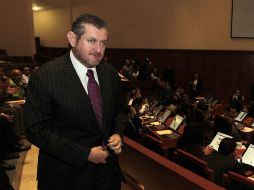 En un breve discurso, Luis Carlos Nájera dijo que el cargo que asume “no es un puesto de poder''.  /