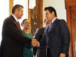 El mandatario destaca la FGE como reflejo de acciones que el Ejecutivo tomó para provocar un cambio para atender la seguridad pública.  /