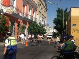 Sólo se registra una persona del SIAPA con lesiones. ESPECIAL /