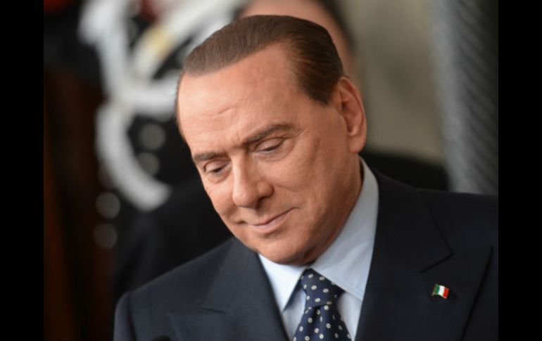 Berlusconi asegura que ''sería un grave perjuicio para Italia si Bersani eligiera el camino equivocado''. AFP /