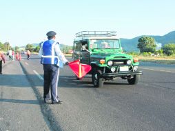 Carretera a Chapala. Será uno de los puntos en donde se aplicarán los operativos de alcoholímetro durante el periodo vacacional. EL INFORMADOR /