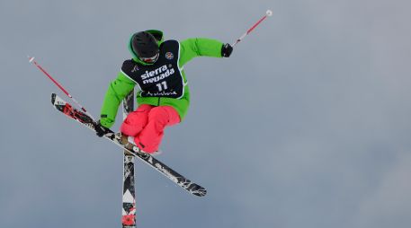 La estadounidense Alexi Micinski, campeona de 'slopestyle' de esquí estilo libre o 'freestyle'. AFP /