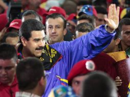 Nicolás Maduro reitera que ganará los comicios del 14 de abril. EFE /