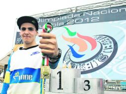 Chris Mireles fue uno de los campeones jaliscienses que arrasaron en la edición 2012 de la Olimpiada Nacional. MEXSPORT /