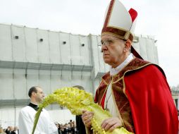 El primer papa latinoamericano se apartó en varias ocasiones del texto preparadopara animar a los fieles a llevar una vida sencilla. AFP /