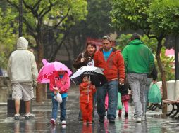 La masa de aire frío en el país ocasionará descenso de temperaturas, además desarrollo de nublados con potencial de lluvias. ARCHIVO /