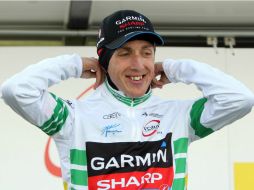 Martin festeja su título en este año, después de haberlo arañado en dos ocasiones anteriores. EFE /