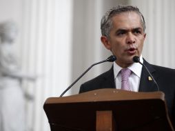 Mancera ha sido tocado por las columnas políticas por un supuesto enfrentamiento con Ebrard, su mentor y, en teoría, amigo. ARCHIVO /