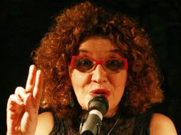Myriam Moscona, ganadora del Premio Xavier Villaurrutia de Escritores para Escritores 2012. ARCHIVO /