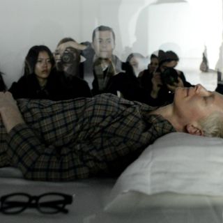 Tilda Swinton se transforma en una obra de arte