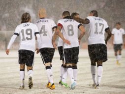 Los jugadores estadounidenses llegan a este duelo con tres puntos de seis disputados. AFP /