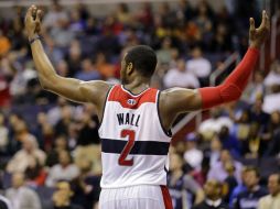 El jugador de los Wizards estableció nueva marca individual al conseguir 19 puntos desde la línea de personal. AP /