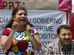 Clara Brugada define al detenido Felipe Rodríguez como un ''ejemplo'' de luchador social. NTX /