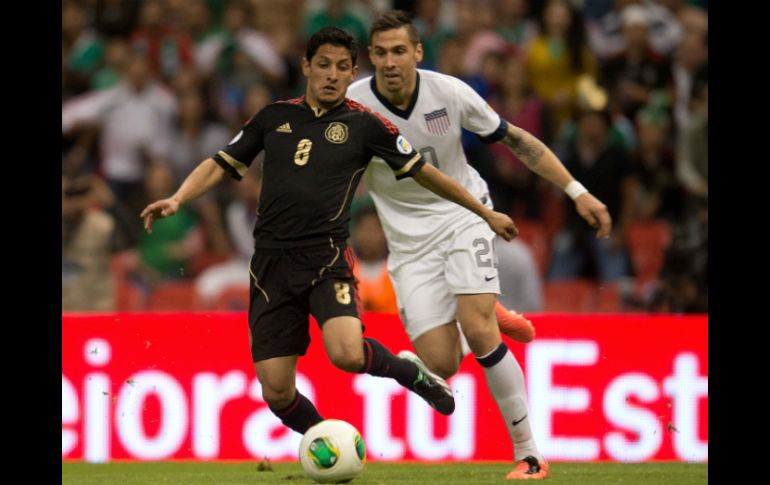 Reyna tuvo poca participación en el esta fecha del Hexagonal, apenas unos minutos ante EU. MEXSPORT /