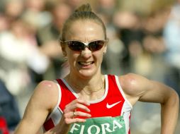 Paula Radcliffe, de 39 años, desea poner fin a su carrera en alguna competición. ARCHIVO /