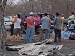 El incendio en San Luis Potosí afectó a pobladores de seis municipios del estado. ARCHIVO /