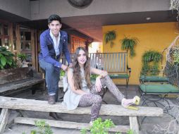 Los festejados. Carlos Arroyo y María José Medrano.  /