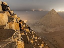 Fotografía tomada del blog de los jóvenes rusos, donde muestran su hazaña. ESPECIAL /