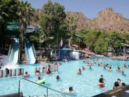 El parque acuático Los Camachos presenta un ingreso de al menos mil visitantes en sus instalaciones. ARCHIVO /