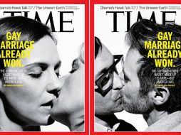 Trabajo del fotógrafo Peter Hapak para la portada de la revista Times, la imagen fue publicada en Facebook. ESPECIAL /