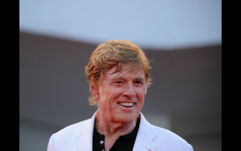 ''Estoy haciendo esta película porque es diferente, es algo nuevo para mí'', dijo Redford. AFP /