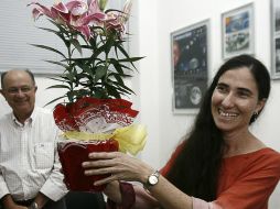 Yaoni Sánchez comenzó en febrero pasado una gira de 80 días por diferentes lugares del mundo. ARCHIVO /