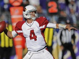 Kolb sólo participó en seis juegos con los Cardenales debido a lesiones. AP /