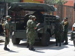 Elementos del Ejército mexicano estarán en coordinación con las fuerzas Federales para realizar la búsqueda. ARCHIVO /