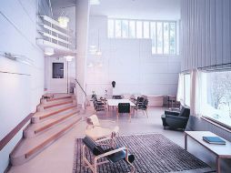 Ejemplo. El estudio de Alvar Aalto, en Munkkiniemi, Helsinki forma parte de la selección de este libro. ESPECIAL /