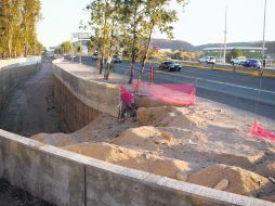 En esta nueva etapa serán cerrados a la circulación los carriles del sentido contrario en el tramo de Avenida Guadalupe y Vallarta. EL INFORMADOR /