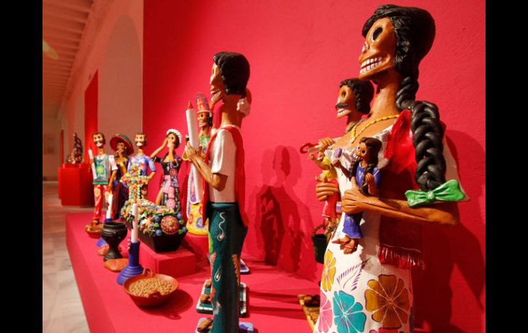 Piezas expuestas en la muestra ''Grandes Maestros del Arte Popular Iberoamericano'' realizándose en España. ARCHIVO /