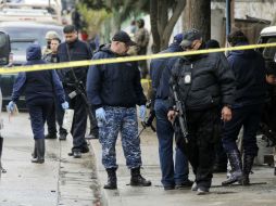 Se ha cercado un perímetro en el lugar para tratar de ubicar a los agresores. ARCHIVO /