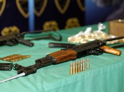 La bodega almacenaba armamento para un grupo delictivo que opera en la entidad. ARCHIVO /