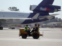 En febrero pasado, la carga aérea registró un aumento de 2.5 por ciento con respecto al mismo mes de 2012. ARCHIVO /