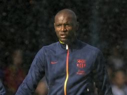 El contrato de Abidal vence el 30 de junio y planean renovarlo. AFP /
