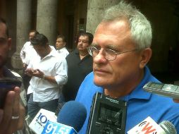 Navarro Velasco laboró por 14 años en la vigilancia de los espacios públicos del Centro Histórico tapatío.  /