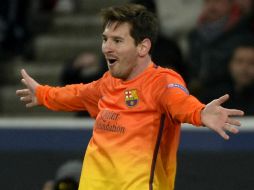 Mañana se le realizarán pruebas para determinar la gravedad de la lesión de Lio. EFE /