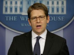 Jay Carney señala que Norcorea debe abandonar las armas nucleares para cumplir con sus compromisos internacionales. AP /