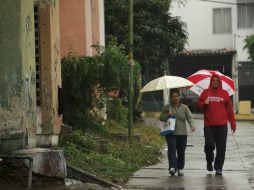 En zonas del norte, centro y sur de la República podría haber lluvias ligeras o moderadas. ARCHIVO /