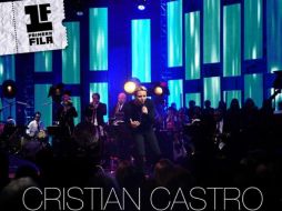 Cristian Castro publicó hoy su nuevo disco. ESPECIAL /