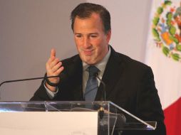 José Antonio Meade destaca el liderazgo de México en la promoción del tratado. ARCHIVO /