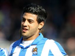 El mexicano se ha consolidado como pieza importante en el cuadro de San Sebastián. ARCHIVO /