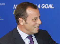 Sandro Rosell  termina su misiva deseando al Papa ''los mejores augurios en esta nueva andadura que acaba de iniciar''. ARCHIVO /