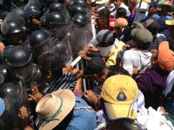 Se planea que los protestantes sigan con sus movilizaciones por ''falta de apoyo'' e ''hipocrecía'' de parte del Gobierno. ARCHIVO /