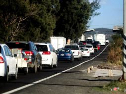 Piden a los jaliscienses para tomar las debidas precauciones al conducir por carretera. ARCHIVO /