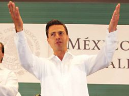 Enrique Peña Nieto participa en el foro ''México con Educación de Calidad para todos'' en Veracruz. NTX /