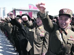 El ejército norcoreano amenaza con atacar Corea del Sur y las posesiones estadounidenses en el Pacífico. ARCHIVO /